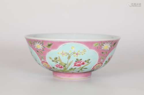 Kangxi, flower bowl