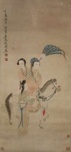 Gai Qi, figure painting