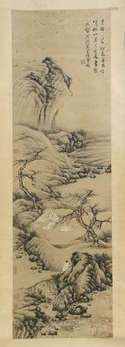 Mi Wanzhong, landscape figure