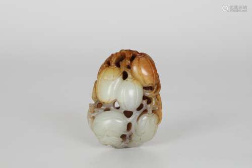 19th century,Hetian jade pendant