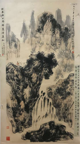 Fu Baoshi, Landscape Picture