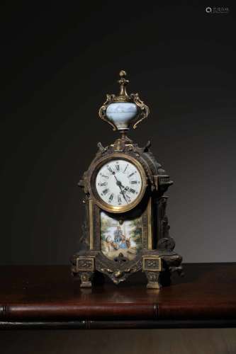 19世纪銅雕座鐘