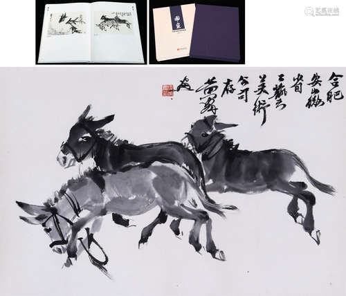 CHINESE PAINTING OF DONKEY