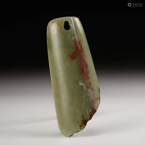 CHINESE CELADON JADE PENDANT