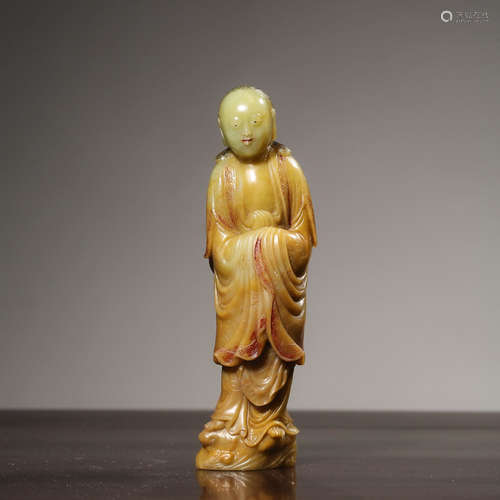 Chinese Soapstone Standing Figurine