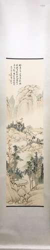 CHINESE LANDSCAPE SCROLL PAINTING