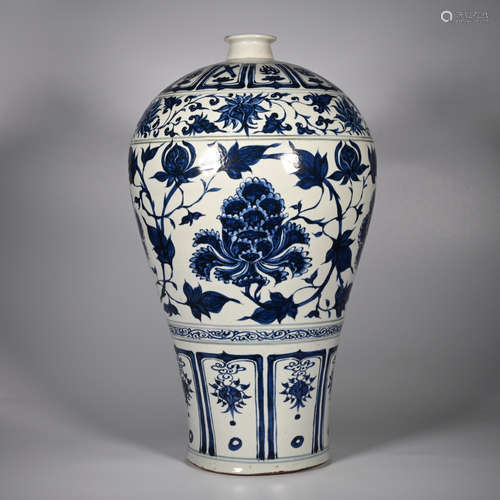 CHINESE BLUE WHITE PORCELAIN VASE