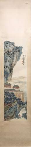 CHINESE LANDSCAPE SCROLL PAINTING