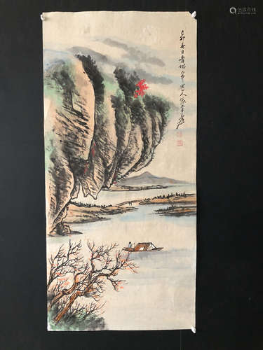 CHINESE INK AND COLOR PAINTING