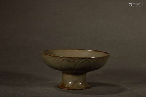 CHINESE CELADON GLAZED PORCELAIN BOWL