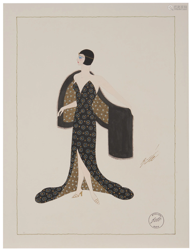 Romain (Erte) de Tirtoff (1892-1990, Russian)