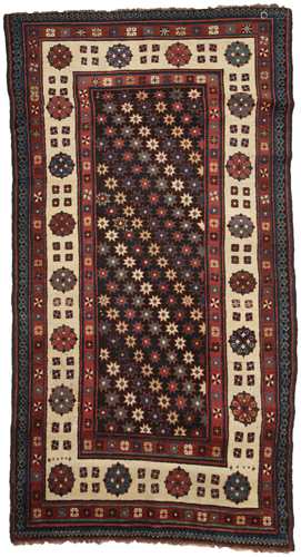 A Caucasian area rug