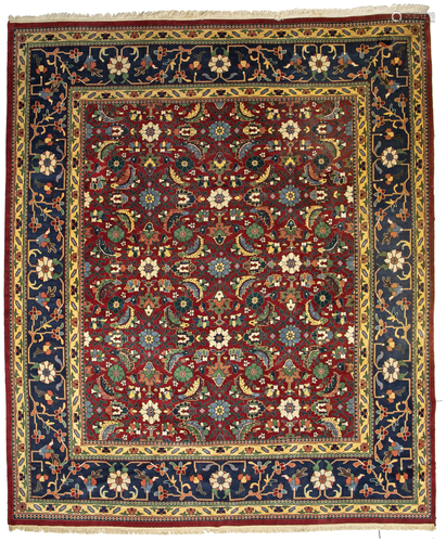 An Indo-Persian-style rug