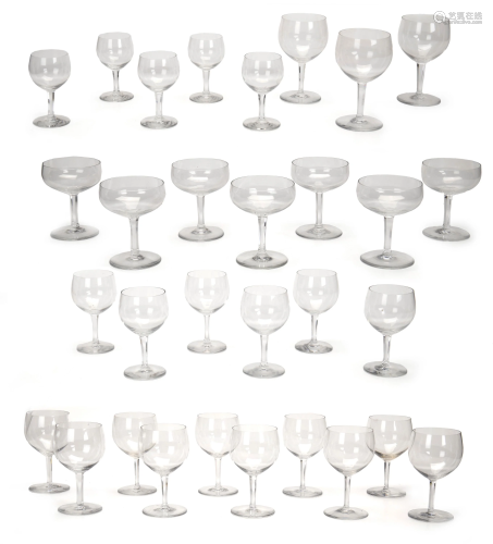 A collection of Baccarat 