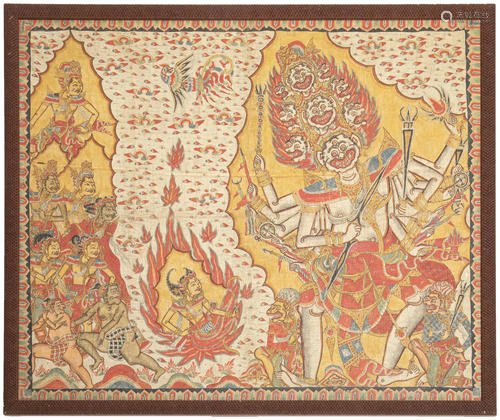 A Balinese Kamasan painting