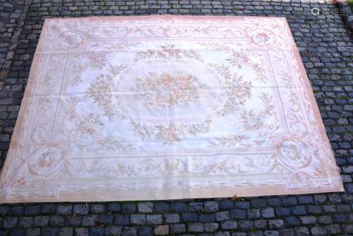 奥布松地毯(平铺地毯，挂毯工艺)尺寸：363厘米 x 272厘米