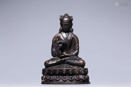 The Qing Dynasty, Guru Rinpoche Bronze Statue