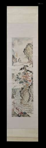 Hu Ruofo, Landscape Vertical-Hanging Painting