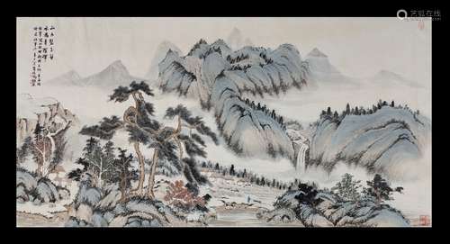 Feng Chaoran, Landscape Painting