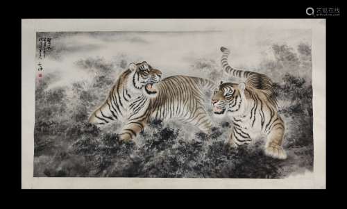Feng Dazhong, Tiger Painting