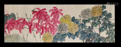 Qi Baishi, Flowers and Insects Painting