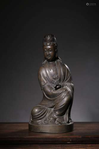 The Qing Dynasty, Avalokitesvara Copper Ornament