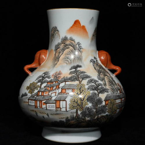 MOCAI 'LANSCAPE' ZUN VASE