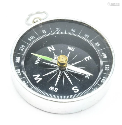 Vintage Compass Necklace Pendant