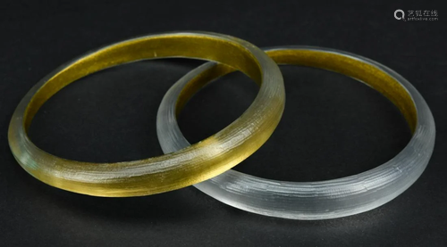 Pair Of Alexis Bittar Bangle Bracelets