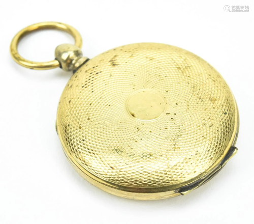 Antique 19th C Gold Filled Locket