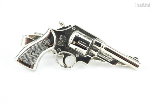 Vintage Hand Gun Tie Clip by Arson