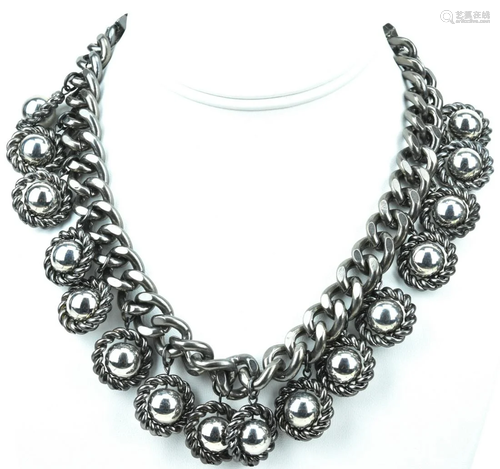 Cocoa Jewelry Black Rhodium Plated Necklace