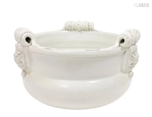 Italian Porcelain Cache Pot