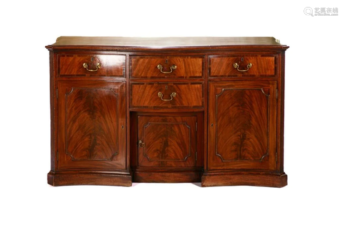 GEORGE III MAHOGANY SIDEBOARD SERVER