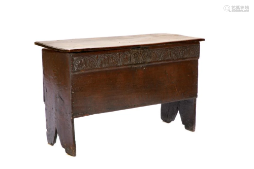 WILLIAM & MARY FOOTED CHEST
