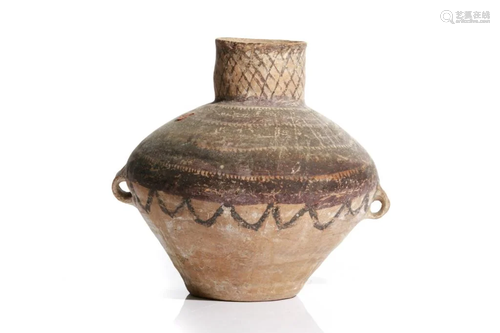 CHINESE NEOLITHIC MAJIAYAO STYLE PAINTED JAR