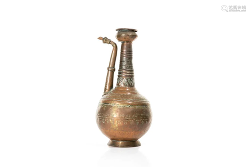 INDO PERSIAN ISLAMIC COPPER EWER