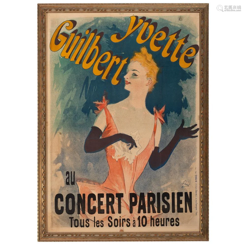 A Jules Cheret (French, 1836-1932) Poster