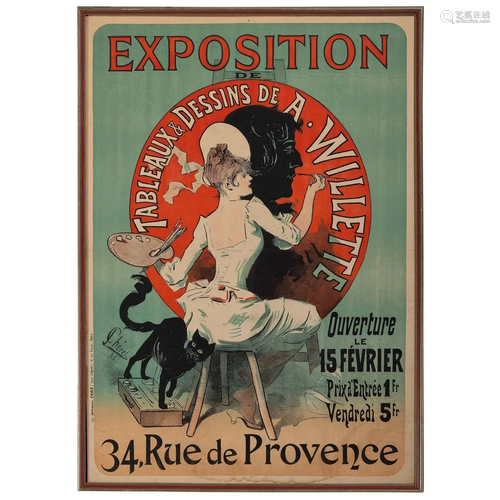 A Jules Cheret (French, 1836-1932) Poster