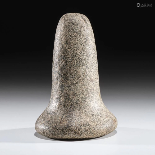 A Granite Bell Pestle, 5-1/2 in.