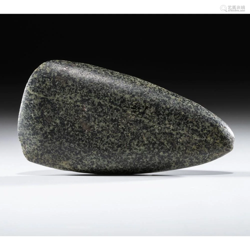 A Green Granite Adze, 5 in.