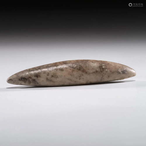 A Fossiliferous Quartz Bar Weight, 3-1/4 in.