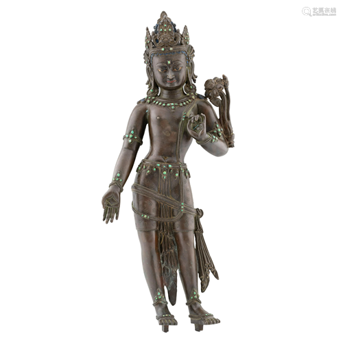 MING STANDING GUANYIN LOKESHVARA