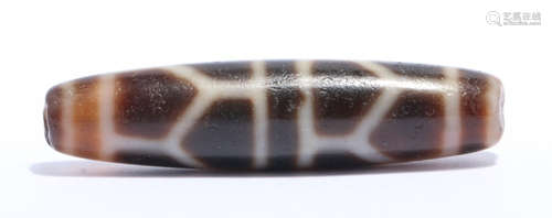 TIBETAN AGATE CARVED DZI