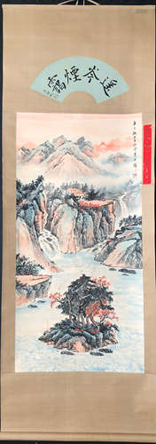 HUANGBIJUN MARK LANDSCAPE PATTERN PAINTING