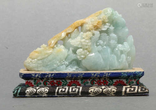 JADEITE LANDSCAPE PENDANT