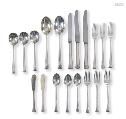 18 International Sterling Serenity Flatware