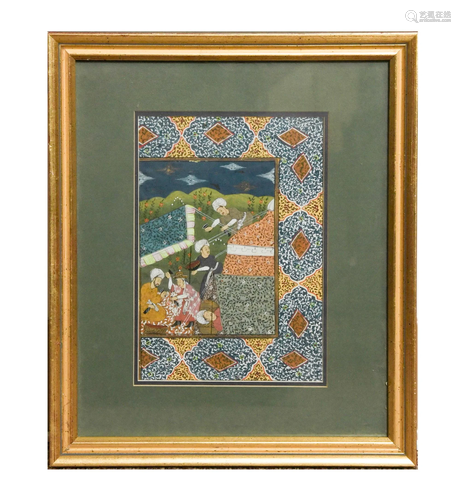 19th Century Persian Miniature Painting