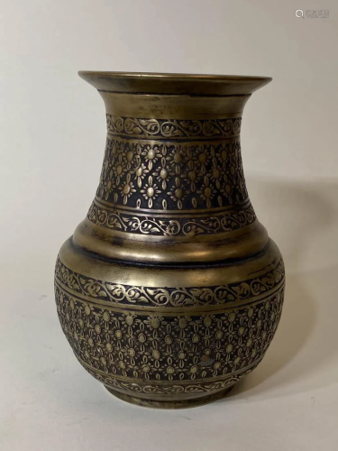 Nepalese Bronze Vase