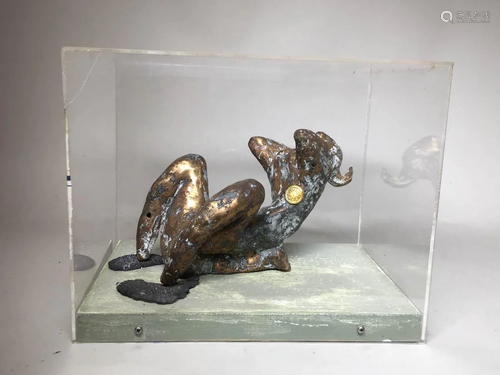 Japanese Modern Bronze Sculpture